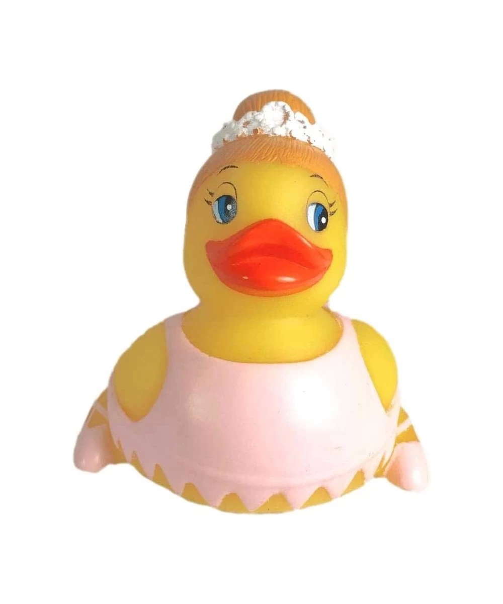 3" Ballet Dancer Rubber Duck [Sealed Hole No Mildew Floats Upright] - Imaginative Baby Toddler Safe Bathtub Bathing Toy $22.1...