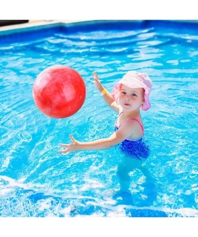 12 Pcs 9 Inch Inflatable Balls for Kids & 2 Hand Pump Bouncy Beach Ball Kickball Toys Pets School Playground Indoor/Outdoor P...