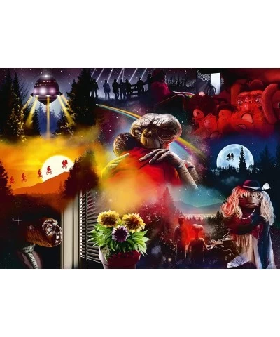 ET Movie Poster 1000 Piece Jigsaw Puzzle for Adults & Kids Age 12 Years Up $51.40 Jigsaw Puzzles