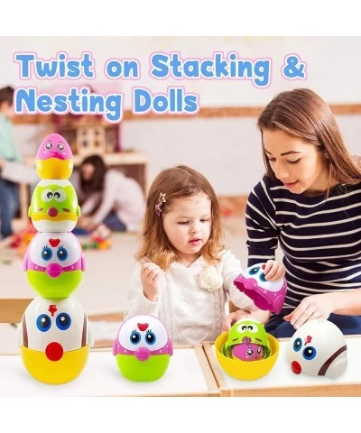 Toddler Easter toys Easter egg Stacking toys for toddlers Nesting dolls 8 Pcs Easter Egg Toys for Toddler $54.97 Early Develo...