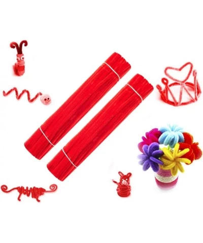 400 Pieces Pipe Cleaners Red Chenille Stem for DIY Art Craft Decorations (6mm x 12 Inch) $20.63 Kids' Drawing & Writing Boards