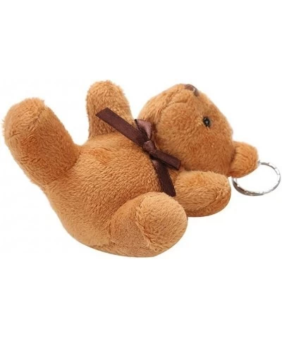 Mini Bear Plush Toy oy Tiny Kawaii Stuffed Teddy Bear Animals Pendant Soft Plush Keychain Fluffy Bear Toy Key Rings Decoratio...