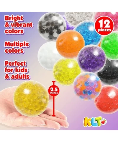 Sensory Stress Balls Set 12 Pack for Adults and Kids - Sensory Toys for Autistic Children Fidget Toys Stress Relief Squishy T...