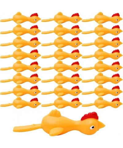 108 Pieces Slingshot Chicken Flick Chicken Stretchy Flying Chickens Fingers Slingshot Stretchy Chicks Socking Fillers Stretch...