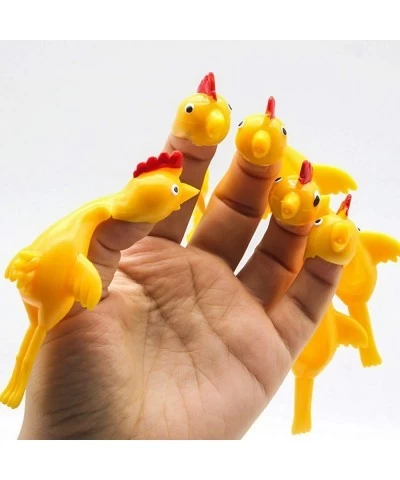 108 Pieces Slingshot Chicken Flick Chicken Stretchy Flying Chickens Fingers Slingshot Stretchy Chicks Socking Fillers Stretch...