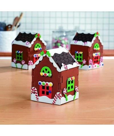 3D Gingerbread House Craft Kit - Makes 12 Houses - Christmas Crafts for Kids and Fun Home Activities $61.05 Craft Kits