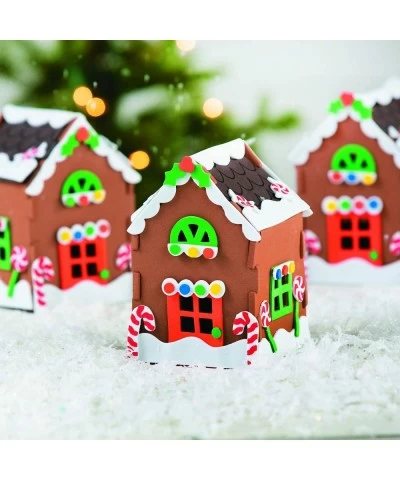 3D Gingerbread House Craft Kit - Makes 12 Houses - Christmas Crafts for Kids and Fun Home Activities $61.05 Craft Kits