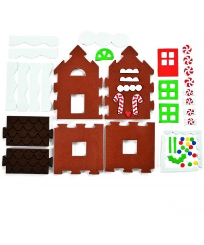 3D Gingerbread House Craft Kit - Makes 12 Houses - Christmas Crafts for Kids and Fun Home Activities $61.05 Craft Kits