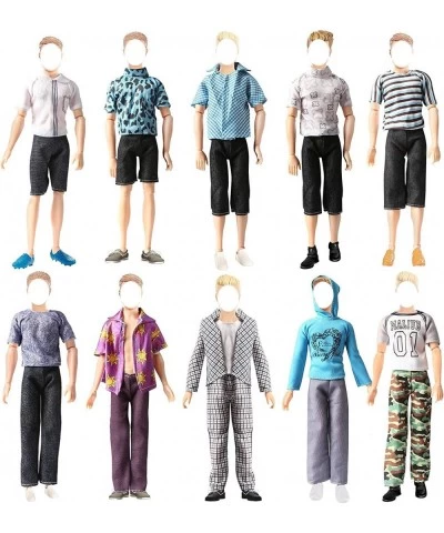 21 Pieces Ken Doll Clothes and Accessories for Ken Doll Clothes 12 Inch Boy Dolls Include 10 Sets Fashion Doll Clothes Outfit...