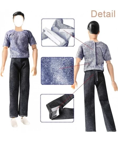 21 Pieces Ken Doll Clothes and Accessories for Ken Doll Clothes 12 Inch Boy Dolls Include 10 Sets Fashion Doll Clothes Outfit...