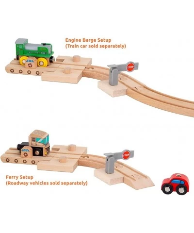 Toys 68 Pcs Wooden Train Track Expansion Pack Compatible with Thomas Wooden Train Brio Thomas The Tank Engine $54.58 Toy Trai...