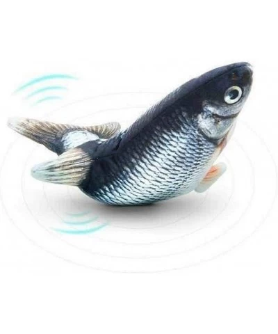 Electric Moving Fish Interactive Plush Toys $24.82 Plush Figure Toys