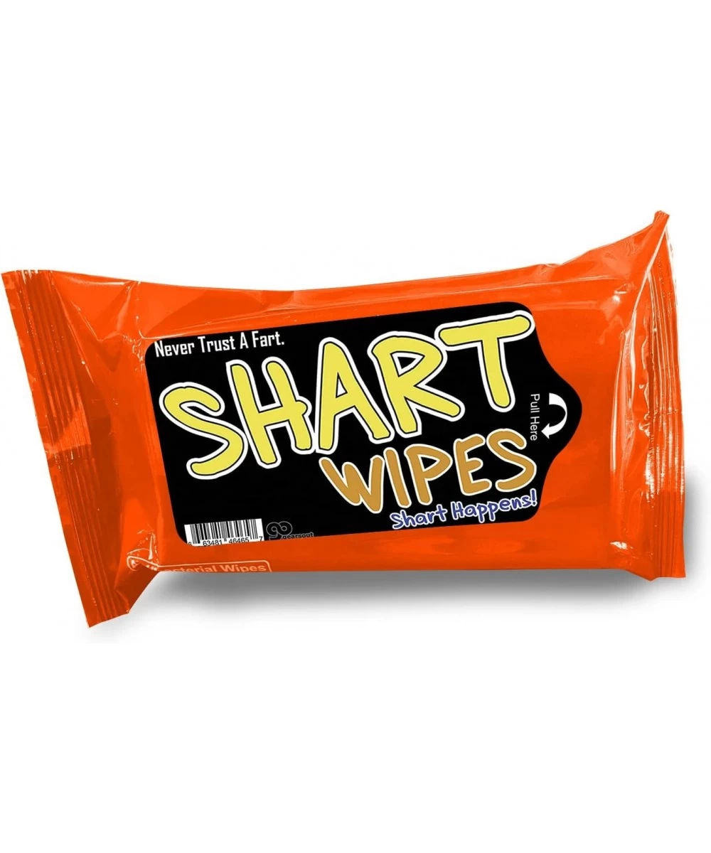 Shart Wipes - Wet Wipes for Friends - Made in America Pocket Size Novelty $22.28 Gags & Practical Joke Toys