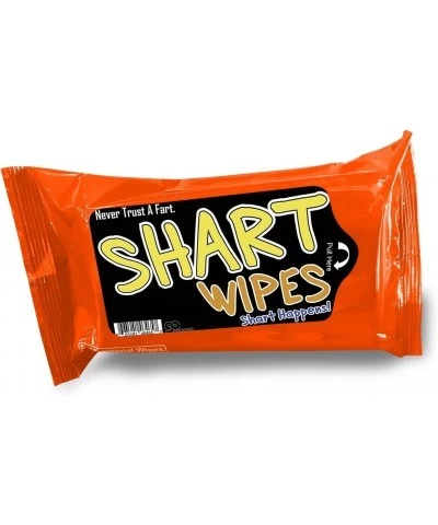 Shart Wipes - Wet Wipes for Friends - Made in America Pocket Size Novelty $22.28 Gags & Practical Joke Toys