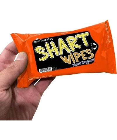 Shart Wipes - Wet Wipes for Friends - Made in America Pocket Size Novelty $22.28 Gags & Practical Joke Toys