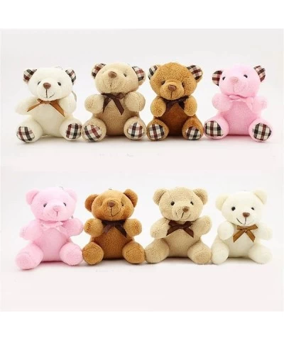 Mini Bear Plush Toy oy Tiny Kawaii Stuffed Teddy Bear Animals Pendant Soft Plush Keychain Fluffy Bear Toy Key Rings Decoratio...