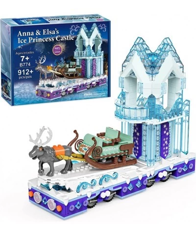 Educiro Frozen Ice Princess Castle with Reindeer Sven moveable Toy Building Set for Kids Girls and Boys Ages 8-12 ( 912 Piece...