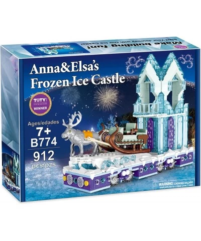 Educiro Frozen Ice Princess Castle with Reindeer Sven moveable Toy Building Set for Kids Girls and Boys Ages 8-12 ( 912 Piece...