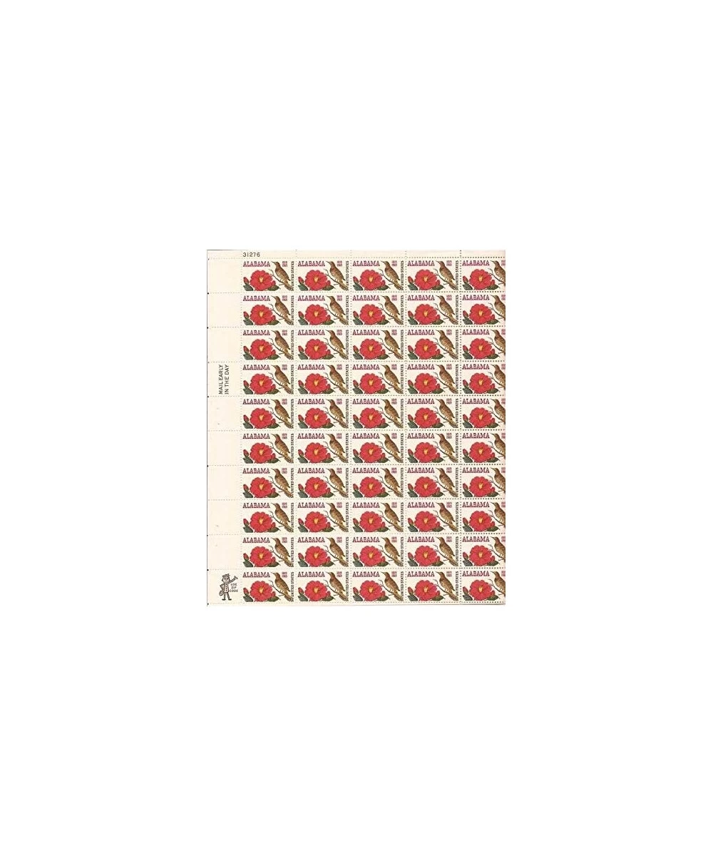 Alabama Sheet of 50 x 6 Cent US Postage Stamps Scott 1375 $16.26 Collectible Postage Stamps