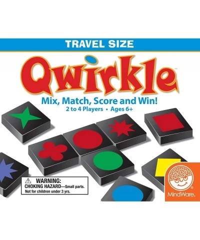 CSG-QWIRKLE_Travel_UK Mixed Colours $46.83 Travel Games