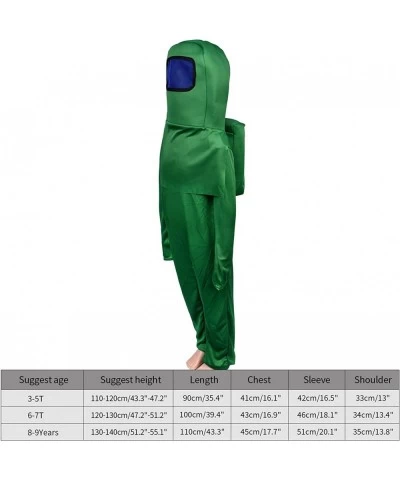 Astronaut Space Costume Jumpsuits Anime Game Cosplay Costumes Bodysuit Set for Kids Children $24.64 Kids' Costumes