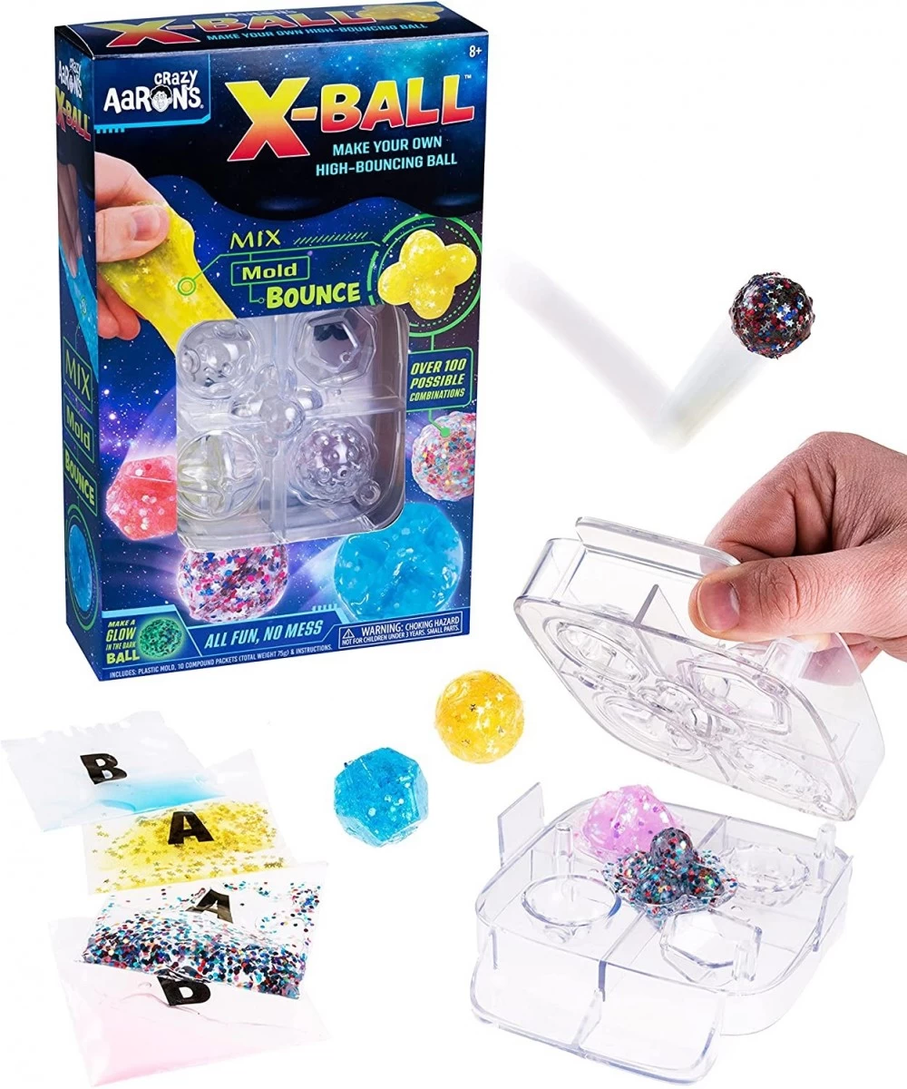 Crazy Aaron’s X-Ball® Make Your Own High-Bouncing Ball Kit $38.33 Slime & Putty Toys