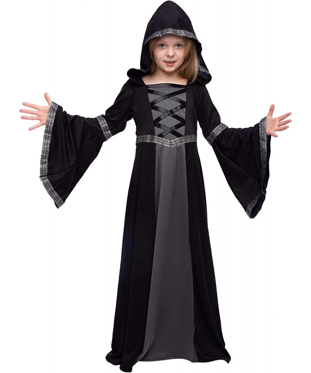 Hooded Robe Costume for Girls Halloween Role-Playing Party $35.61 Kids' Costumes