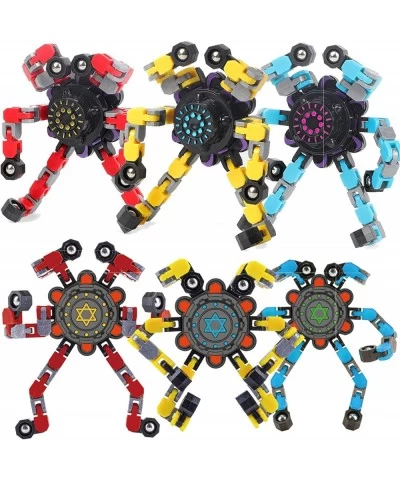 Fidget Spinner Pack Transformable Fingertip Spinners Fingertip Gyro Finger Hand Spinner Toy Spinning Top Toy Sensory Fidget T...