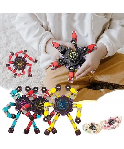 Fidget Spinner Pack Transformable Fingertip Spinners Fingertip Gyro Finger Hand Spinner Toy Spinning Top Toy Sensory Fidget T...