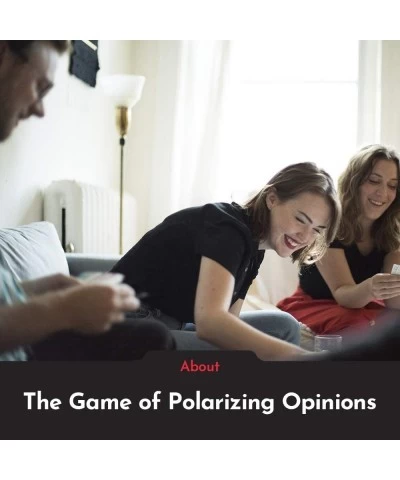 Card Game: The Game of Polarizing Opinions - After Dark Edition $33.16 Card Games