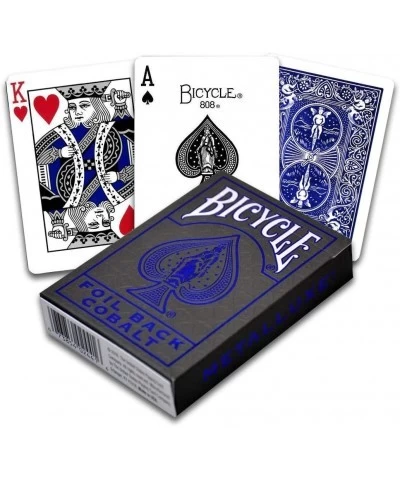 Bicycle Metal Luxe MetalLuxe Rider Back Playing Cards 2 Decks Crimson Red and Cobalt Blue Version 2 $33.89 Card Games