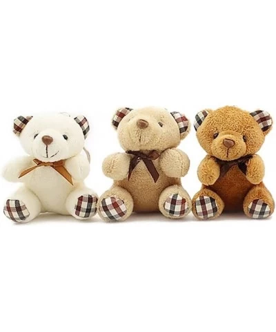 Mini Bear Plush Toy oy Tiny Kawaii Stuffed Teddy Bear Animals Pendant Soft Plush Keychain Fluffy Bear Toy Key Rings Decoratio...