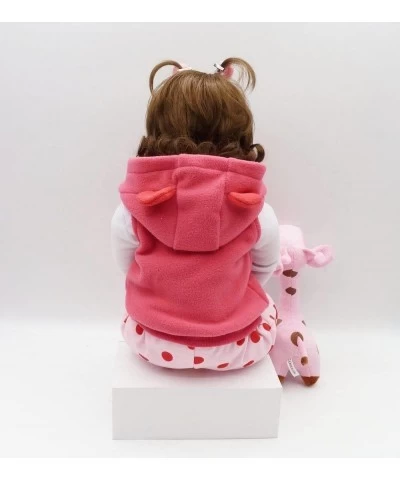 Reborn Baby Doll Clothes Girl for 22- 24 inch Reborn Doll 4pcs Fawn Pink Outfit $38.77 Doll Accessories