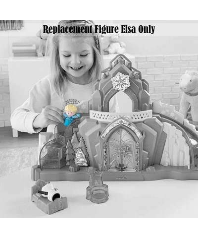 Replacement Parts for Little People Elsa's Ice Palace Playset - GGV29 from The Movie Frozen Replacement Figure Elsa Blue Yell...