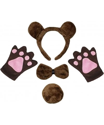 Combined Animal Headband Bowtie Tail Gloves 4pc Costume 1-5y $16.29 Kids' Costumes