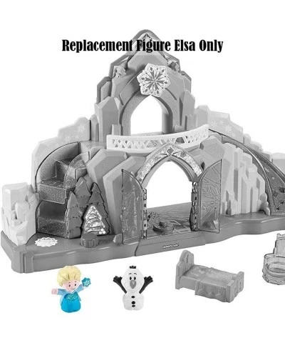 Replacement Parts for Little People Elsa's Ice Palace Playset - GGV29 from The Movie Frozen Replacement Figure Elsa Blue Yell...