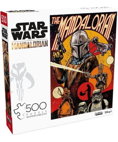 Star Wars: The Mandalorian - The First Thrilling Chapter - 500 Piece Jigsaw Puzzle $22.73 Jigsaw Puzzles