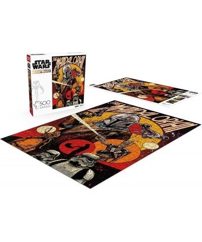 Star Wars: The Mandalorian - The First Thrilling Chapter - 500 Piece Jigsaw Puzzle $22.73 Jigsaw Puzzles