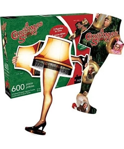 A Christmas Story Puzzle (2-Sided Shaped 600 Piece Jigsaw Puzzle) - Glare Free - Precision Fit - Officially Licensed Merchand...