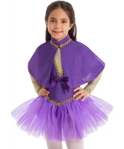 3Pcs Circus Show Trapeze Costume Kids Girls Cape with Tutu Skirt and Wristband Halloween Outfit $32.27 Kids' Costumes