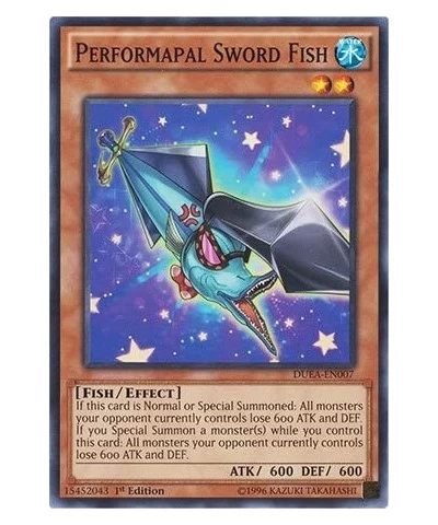 Performapal Sword Fish (DUEA-EN007) - Duelist Alliance - Unlimited Edition - Common $9.82 Card Games