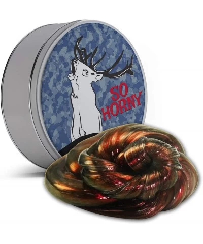 So Horny Stress Putty - Frustrated Buck Tension Relief Fidget Putty for Men - Novelty Therapy Dough Chameleon red Putty Fidge...