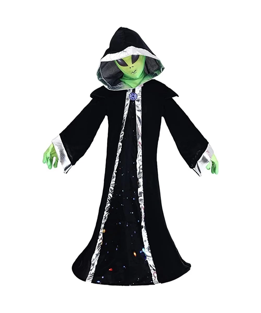 Alien Costume for Kids Funny Halloween Hooded Robe Boys Girls Mardi Gras Christmas Costume $59.92 Kids' Costumes