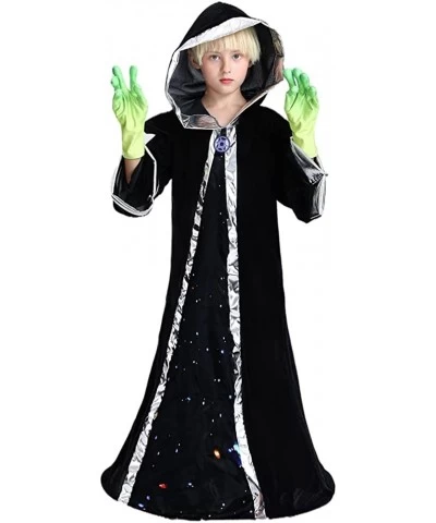 Alien Costume for Kids Funny Halloween Hooded Robe Boys Girls Mardi Gras Christmas Costume $59.92 Kids' Costumes