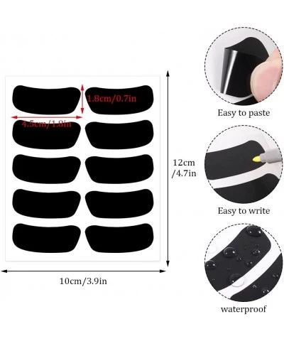 180 Pairs Sports Eye Black Stickers for Kids Customizable Eye Strips Baseball Football Softball Face Eyeblack Stickers for Sp...