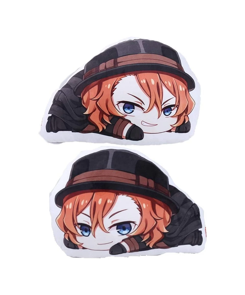 Bungo Stray Dogs Cute Figure Plushie for Nakahara Chuuya Plush Toy Pillows Throw Pillows Plushy Back Cushions Anime Stuffed P...