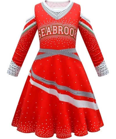 Zombies Cheerleader Costume Girls Halloween Cheerleading Costumes Kids Cosplay Dress 3-10 Years $28.34 Kids' Costumes