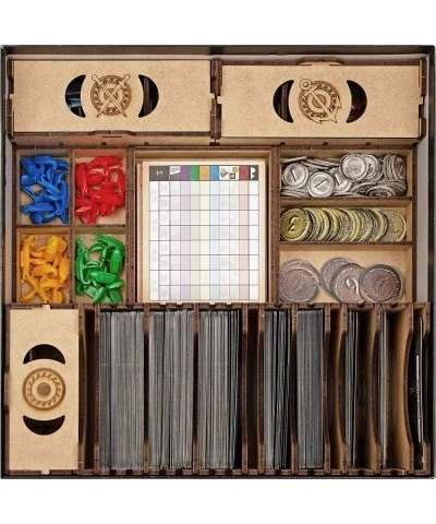 Storage Organizer for 7 Wonders Storage for 7 Wonders Organizer Kit Token Box Card Insert $91.49 Game Accessories