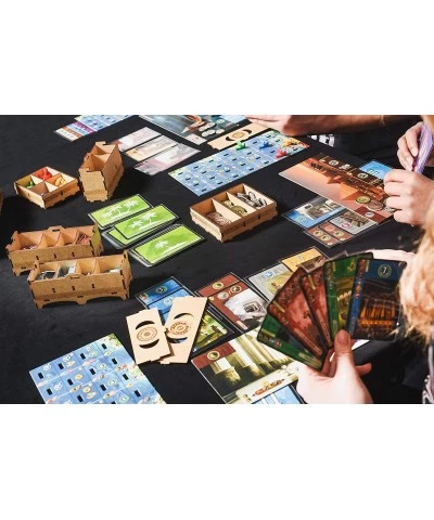 Storage Organizer for 7 Wonders Storage for 7 Wonders Organizer Kit Token Box Card Insert $91.49 Game Accessories