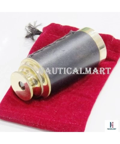 Brass Telescope Hand Held Pirate Spyglass Nautical Marine Collectibles $18.65 Children's Optics